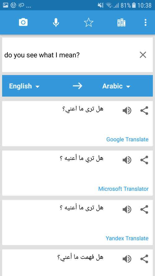 Translate Box – multiple translators in one app