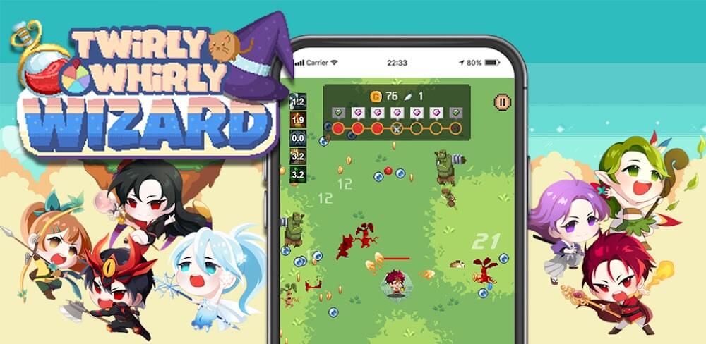 Twirly Whirly Wizard v0.9.7 MOD APK -  - Android