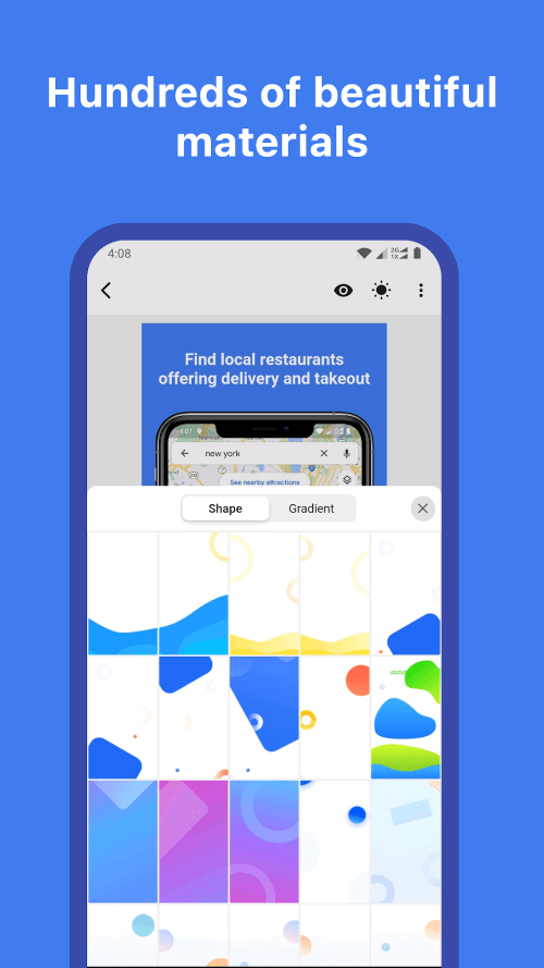 Mockup – App Screenshot Design tool