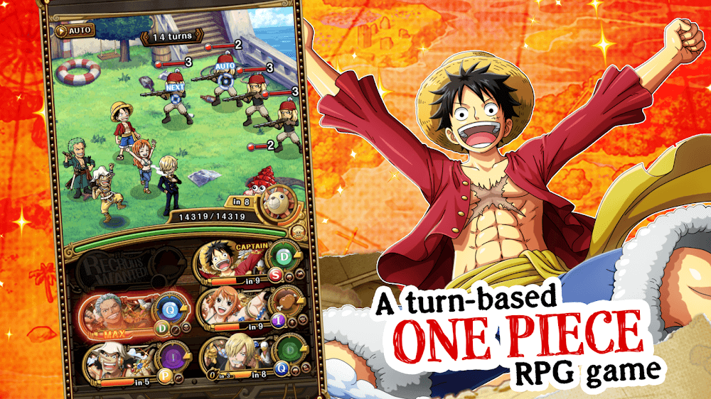 Download Gratis One Piece Treasure Cruise Mod Apk [God Mode, High Damage]v12.1.2