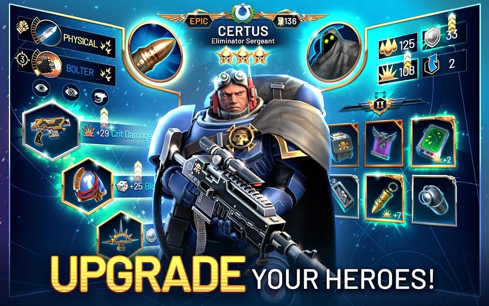 Hack Warhammer 40,000: Tacticus v1.14.19 MOD APK (Unlimited Currency) Mới nhất 2024 Warhammer-40000-tacticus-4