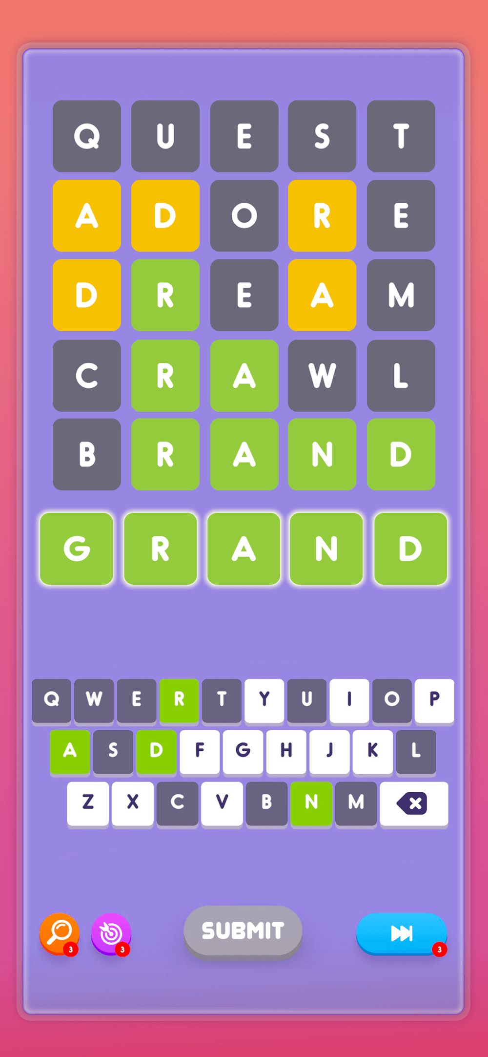 Wordle! v1.29.4 MOD APK (Unlimited Money, Hint, Skip) Download