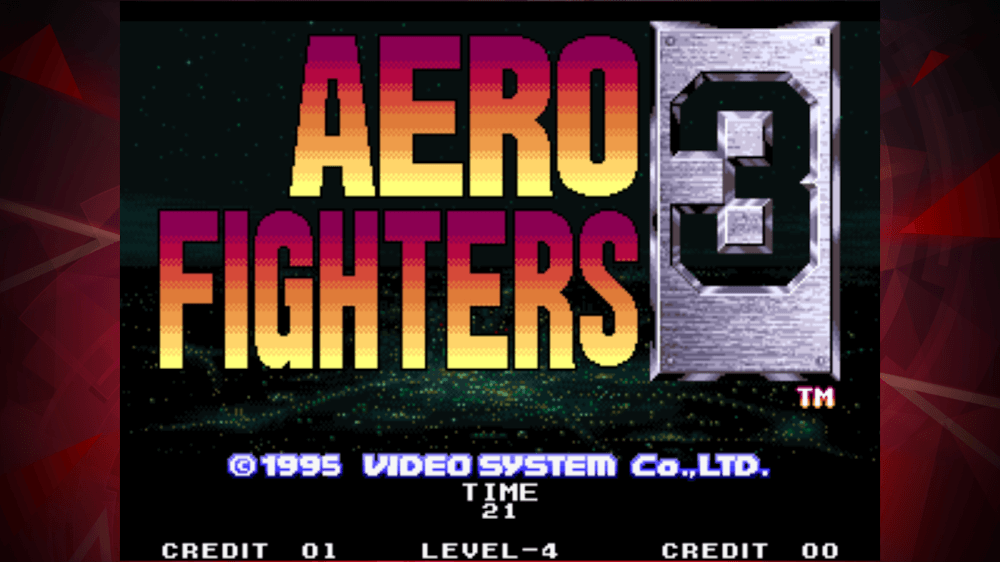 AERO FIGHTERS 3 ACA NEOGEO