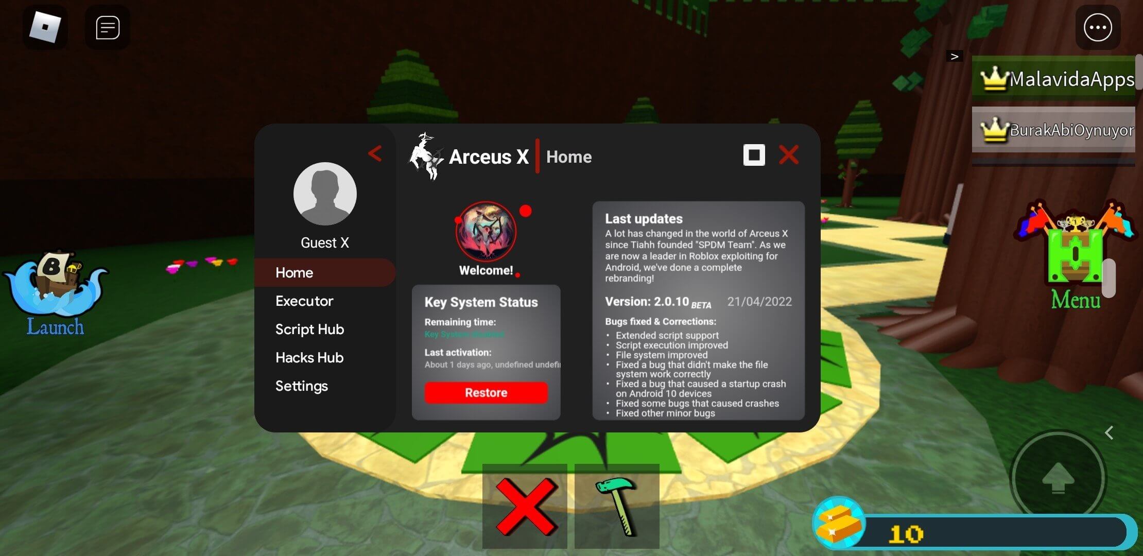 Roblox APK MOD Menu + Robux Infinito v2.600.713 - Download 2023