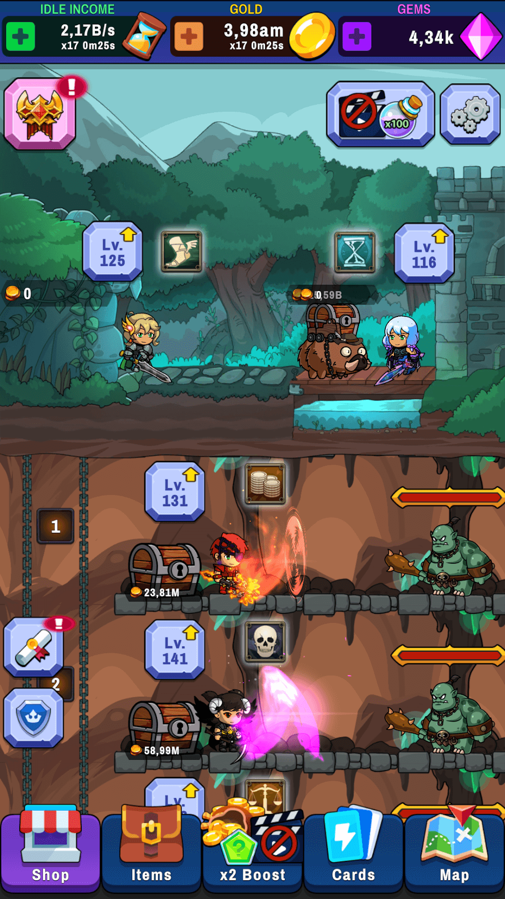 Heros and Monsters: Idle Clicker Game - Update v 2.1.0 : r