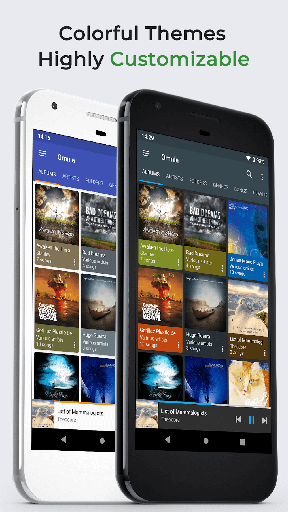 Omnia Music Player 1.6.4 MOD APK (Premium Unlocked) Download