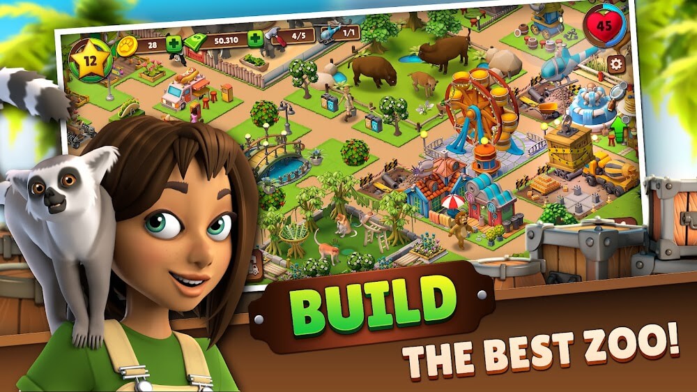 Download Zoo Life: Animal Park Game MOD free purchases 2.5.3 APK