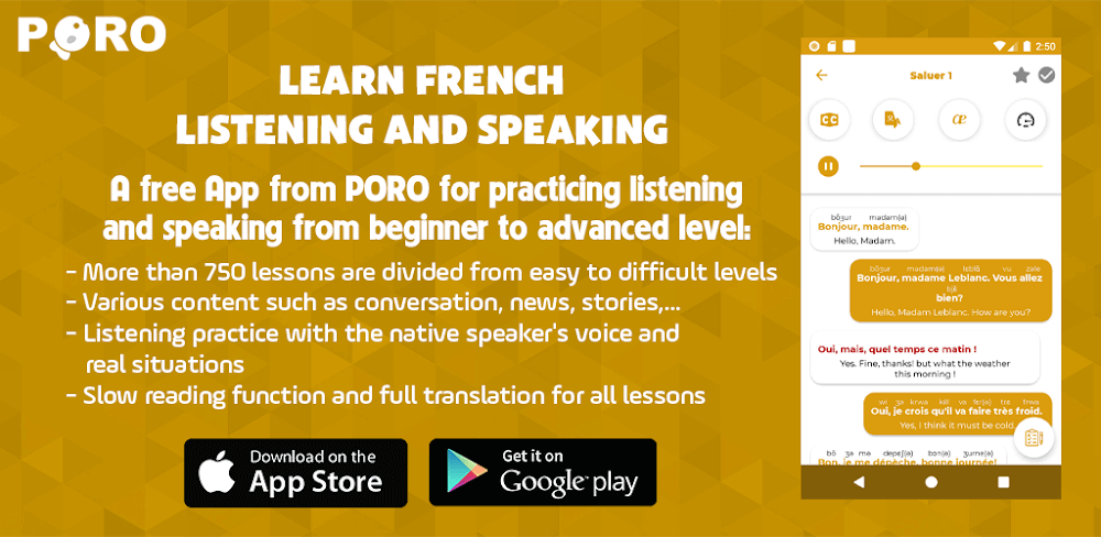 Learn French – Listening And Speaking