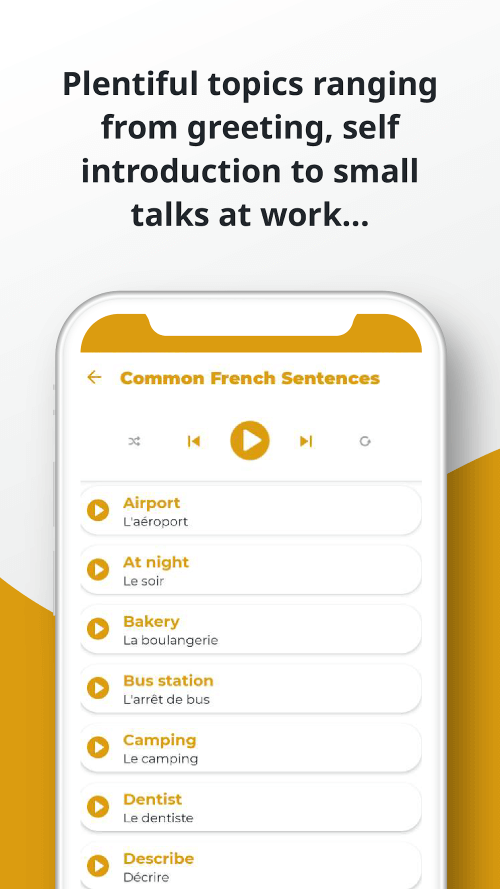French ー Listening・Speaking