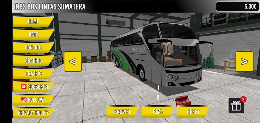 IDBS Simulator Bus Sumatera