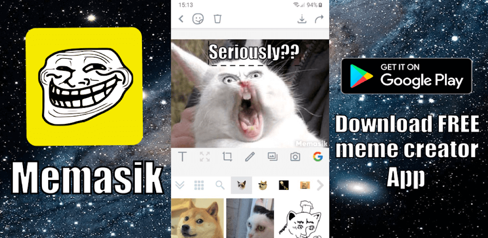 Memasik – Meme Maker