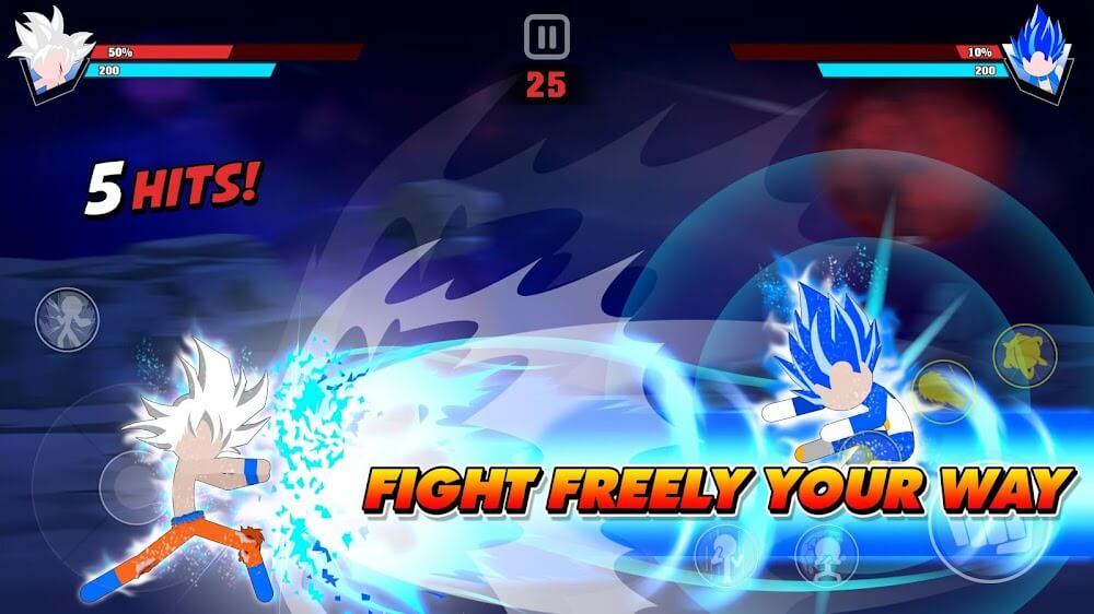 Super Stick Fight AllStar Hero v3.2 Apk Mod Dinheiro Infinito - W Top Games