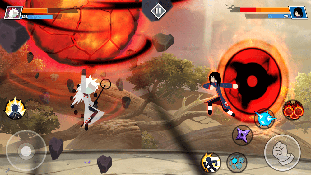 Stickman Shinobi Fighting v5.2 MOD APK (Unlimited Money, Menu) Download