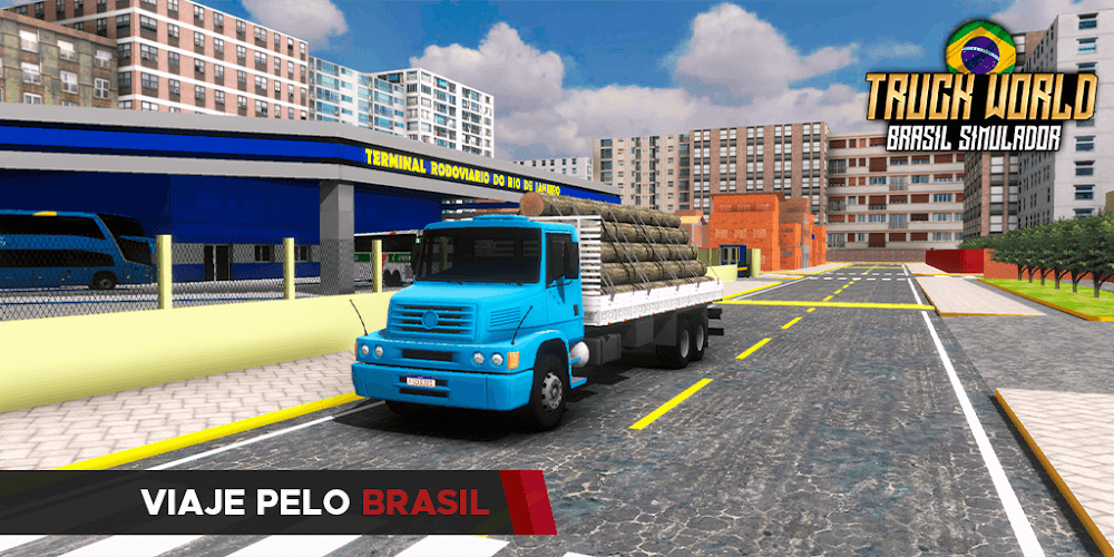 Truck World Brasil Simulador v0.0.7 Apk Mod [Dinheiro Infinito]