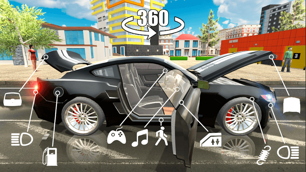 Car Simulator 2 v1.45.6 MOD APK (Free Shopping/Unlimited Money)