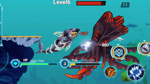 Mecha Shark: Sea Monster