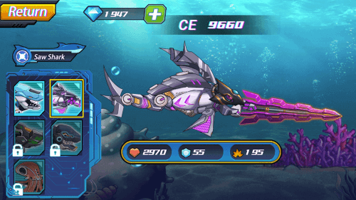 Mecha Shark: Sea Monster