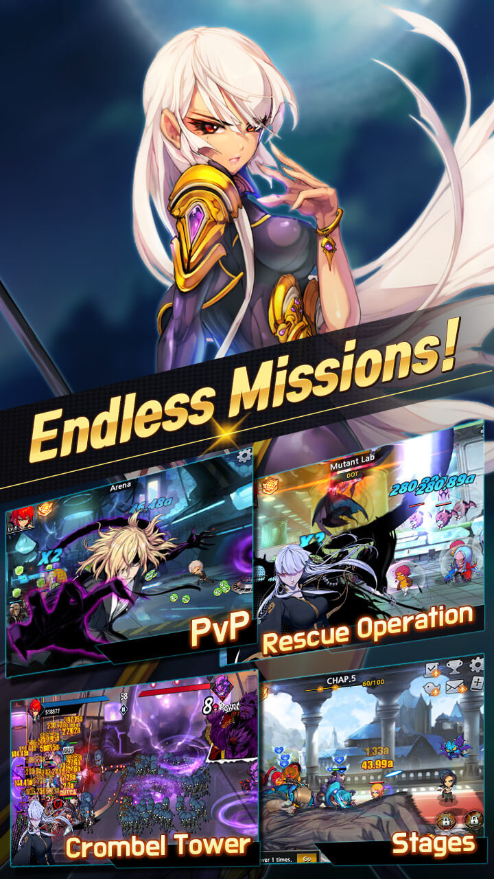 Noblesse Zero v1.12.3 MOD APK (High XP, ATK/HP, Point Gain) Download