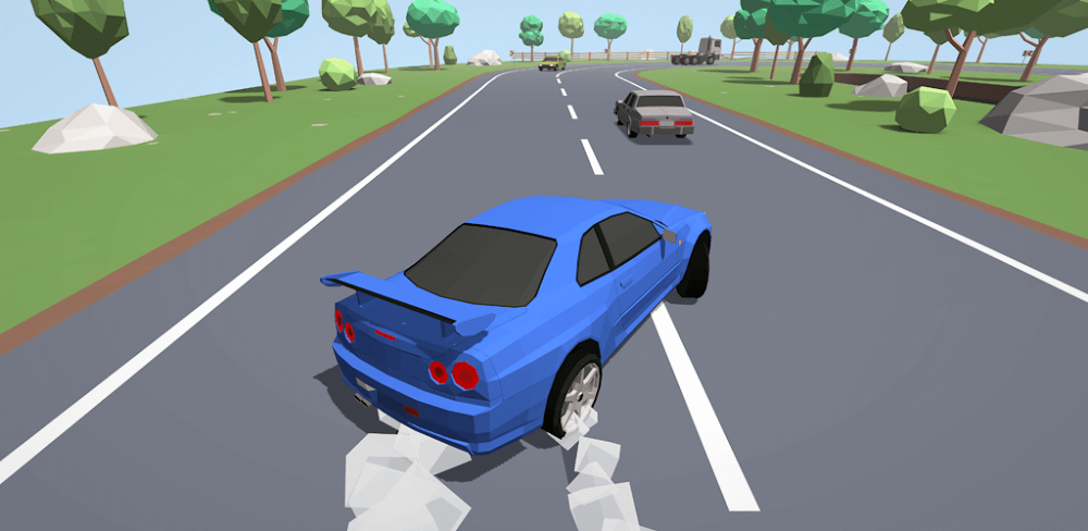 Polygon Drift v1.0.4.1 MOD APK (Unlimited Spins, Unlock All Cars