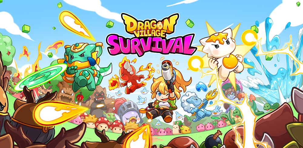 Dragon Village Survival v1.001 MOD APK (God Mode, No Reload, Weak Enemy) Download