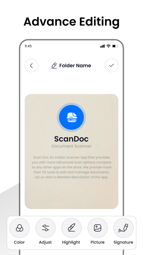 ScanDoc PRO PDF Scanner & Read