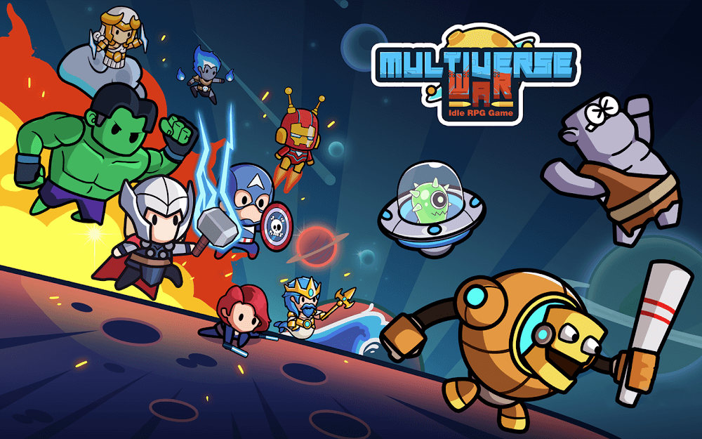 Multiverse War: Idle RPG v1.0.7 MOD APK (Free Purchase, God Mode) Download