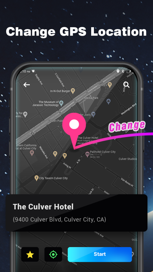 Fake GPS Location Change Spoof