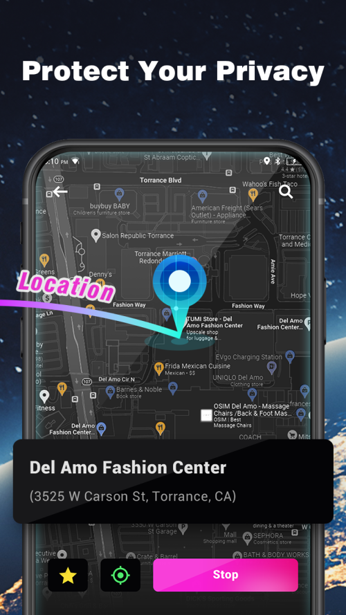 Fake GPS Location Change Spoof
