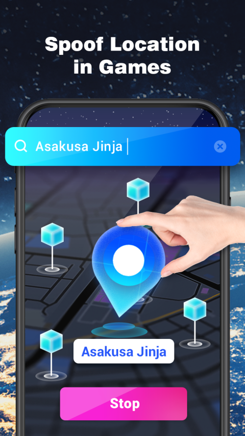 Fake GPS Location Change Spoof