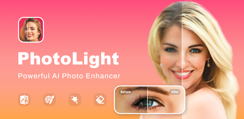 PhotoLight – AI Photo Enhancer