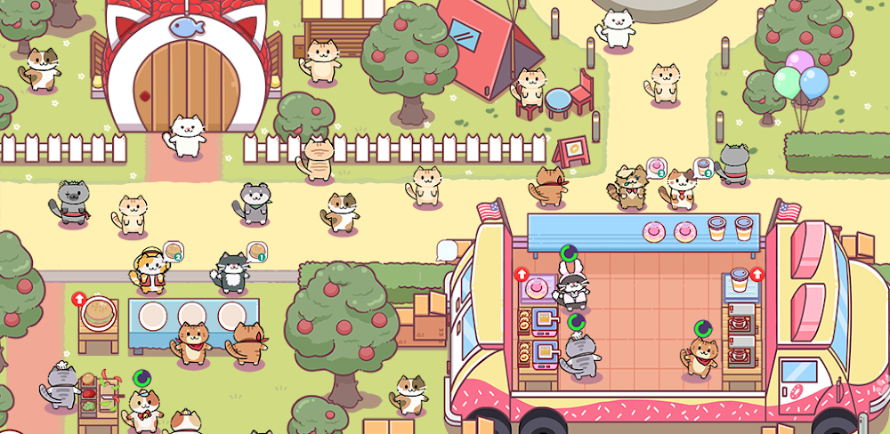 Hack Cat Bar - Restaurant v1.0.5 MOD APK (Unlimited Gems) mới nhất 2024 Cat-bar-restaurant-tycoon-1