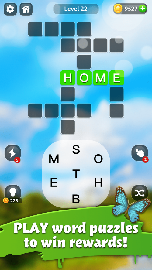 Home Memory: Word Cross Game