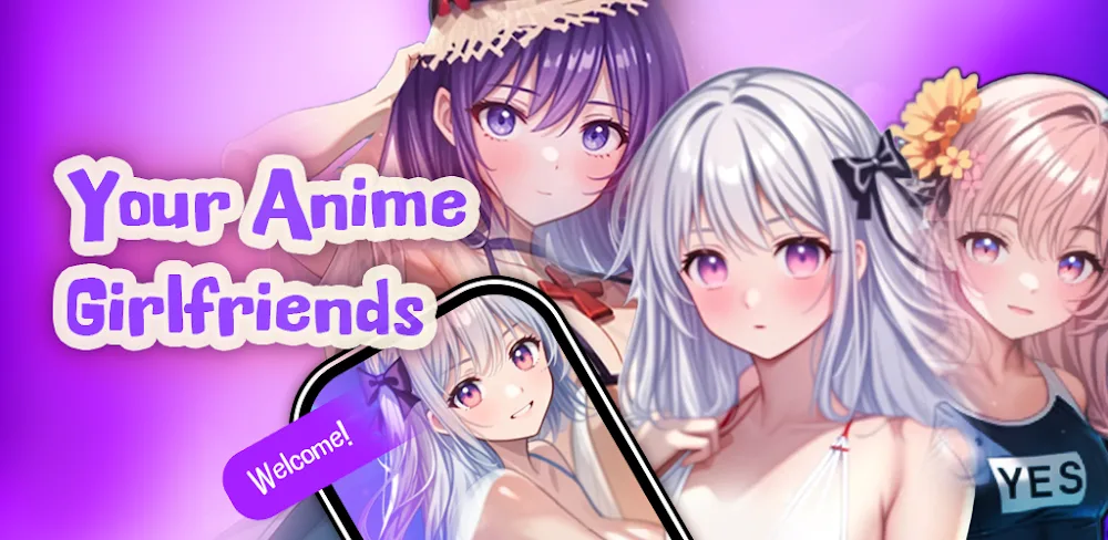 Anime Girlfriend Harem GalGame