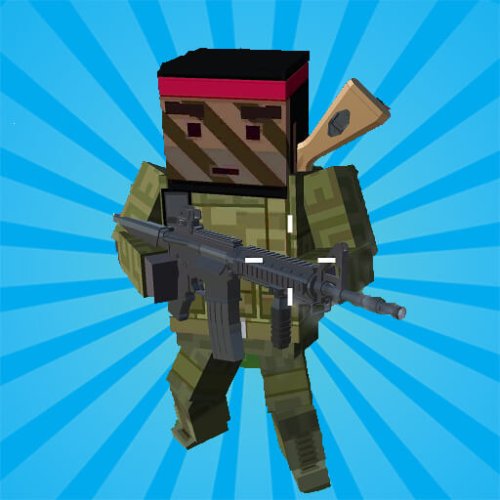 Blocky Combat Strike Survival v41 MOD APK (God Mode, Dumb Enemy)