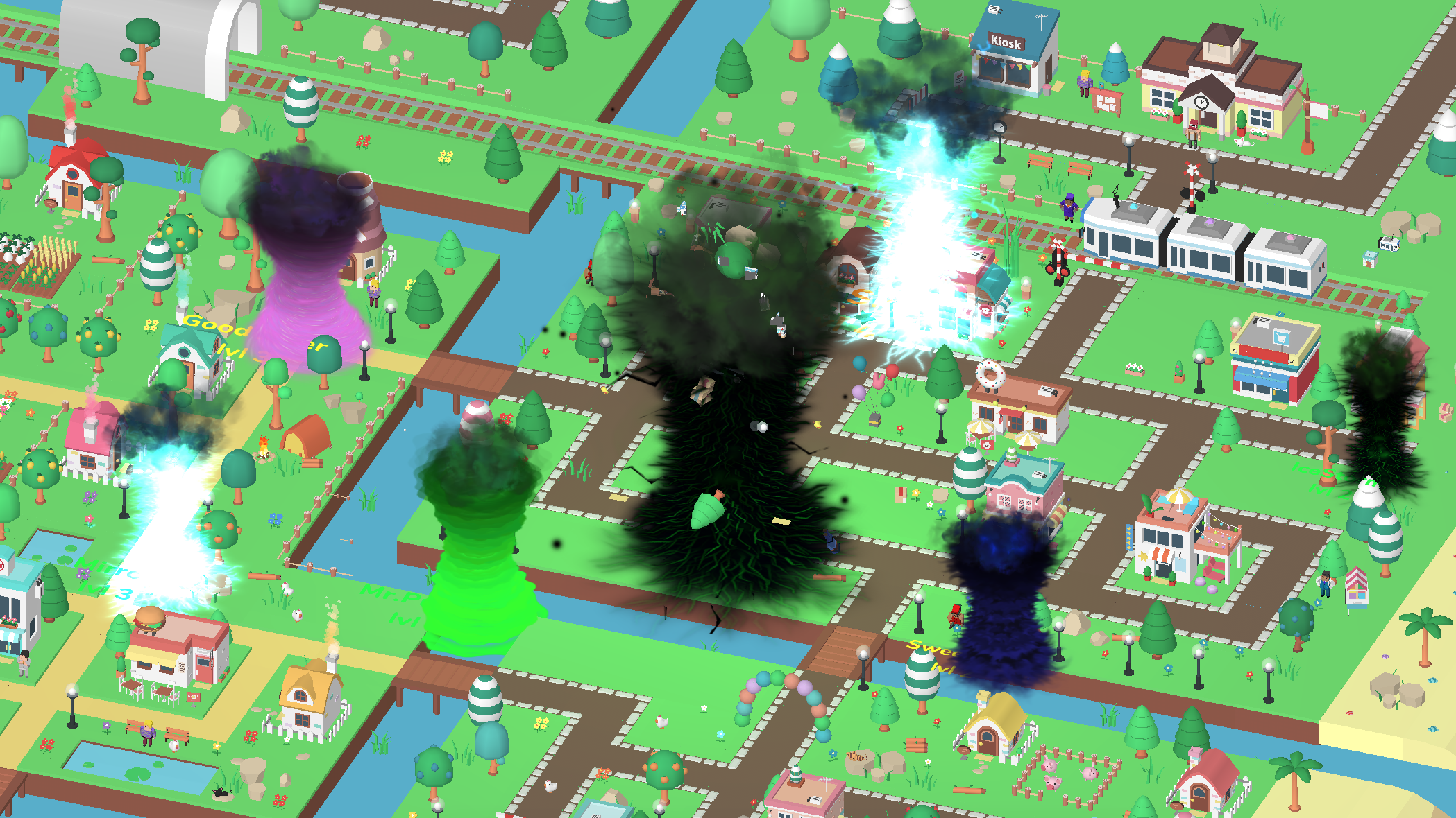 Holein Tornado io eating game