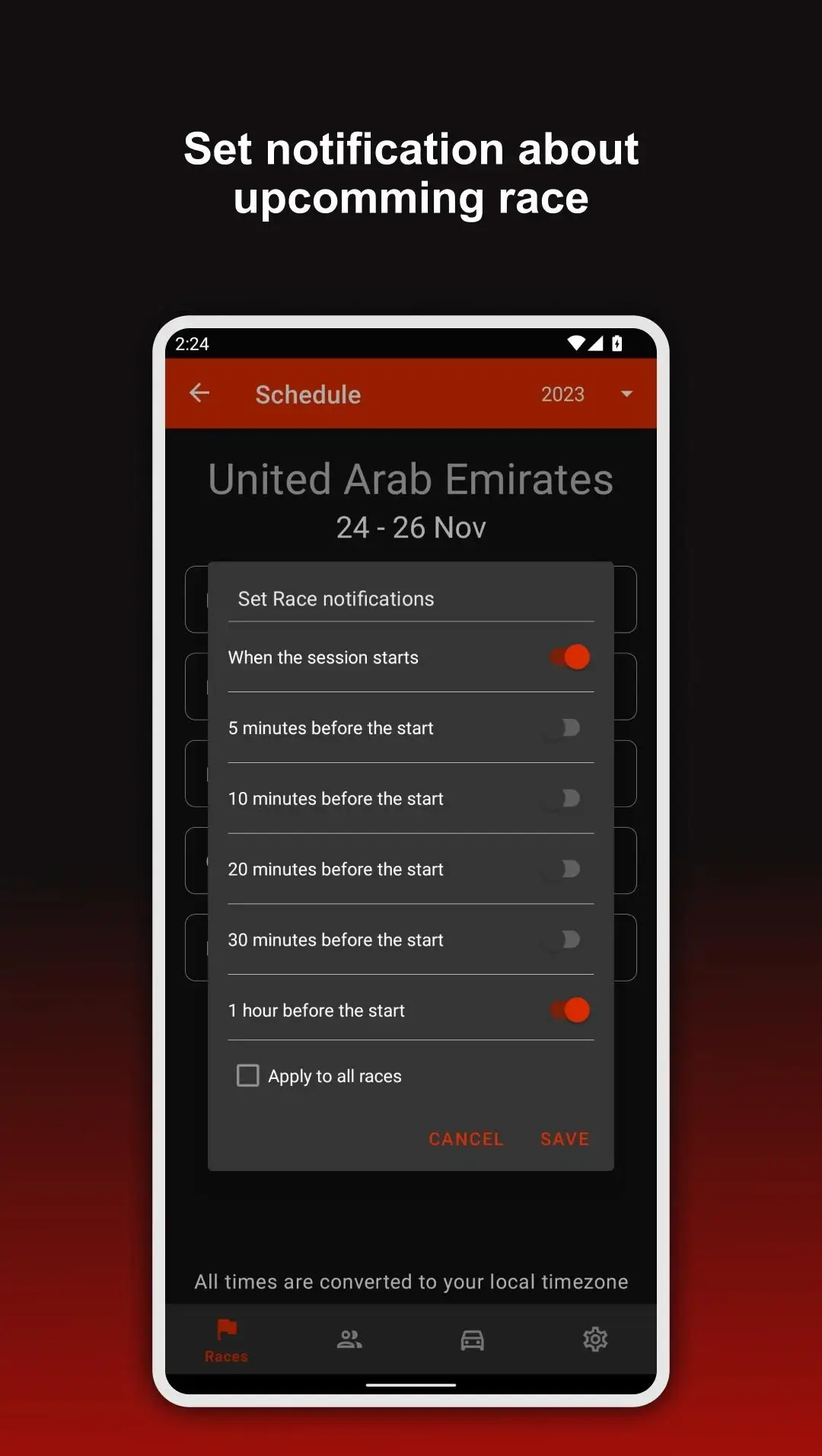Formula 2026 Calendar