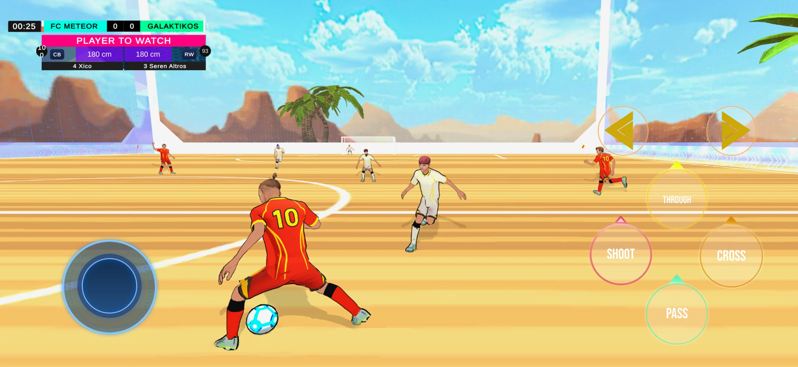 Galaxy Soccer : 3v3 match