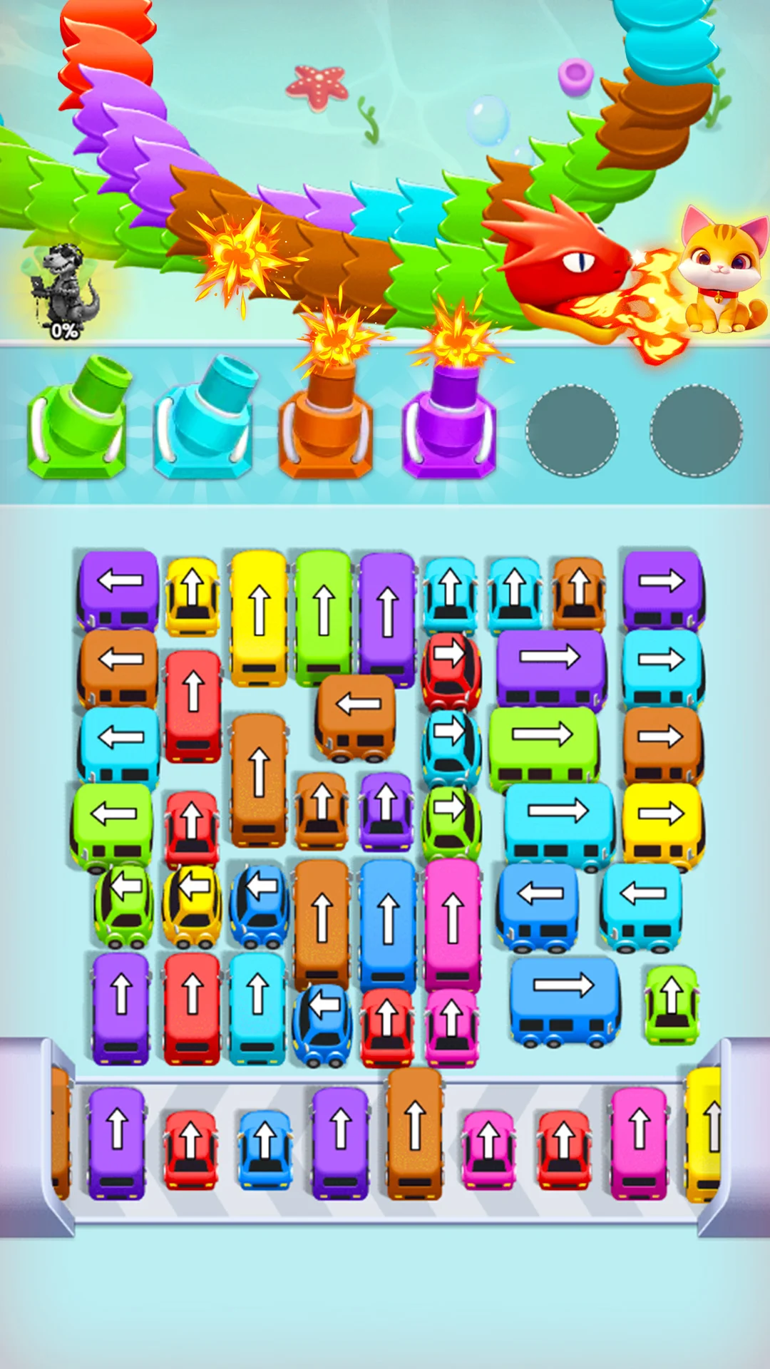 Cat Defenders: Shelling Snake