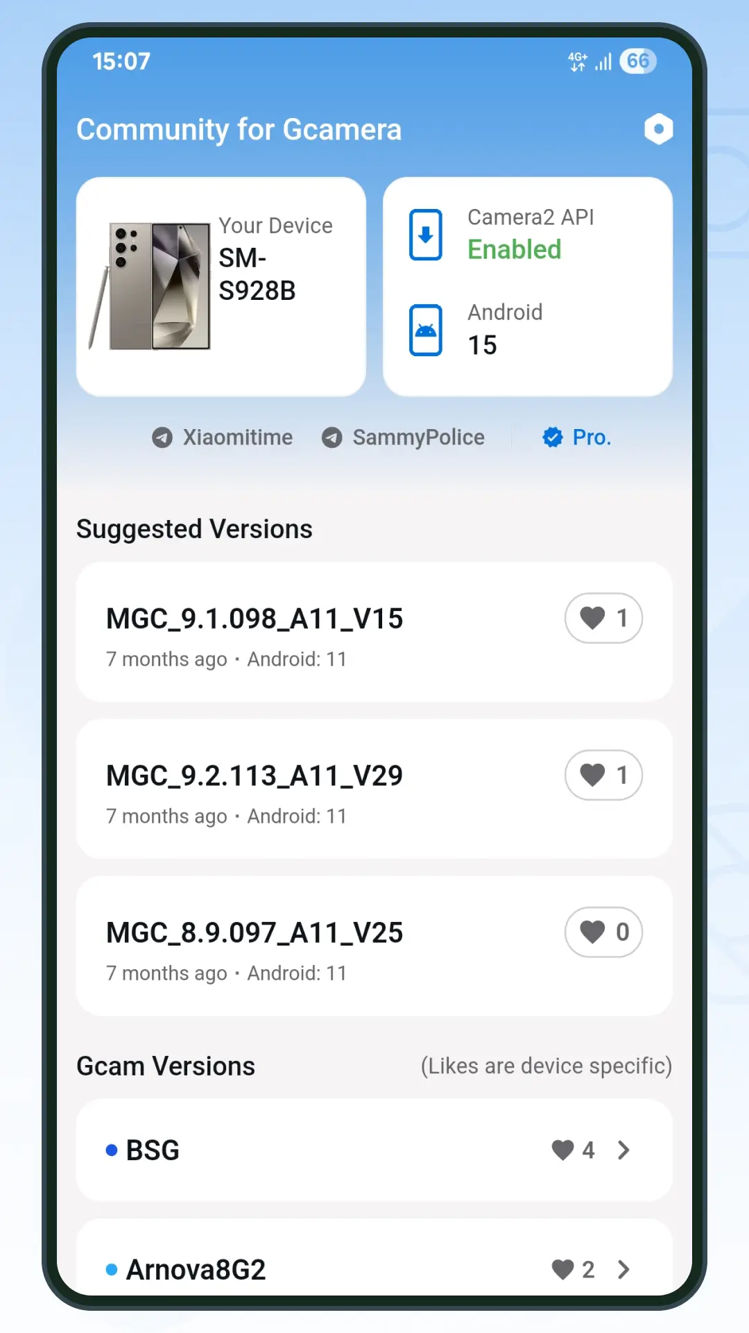 Gcamloader: gcam community