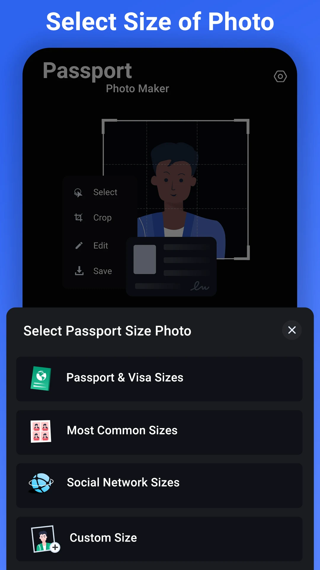 Passport Photo Maker, Photo ID