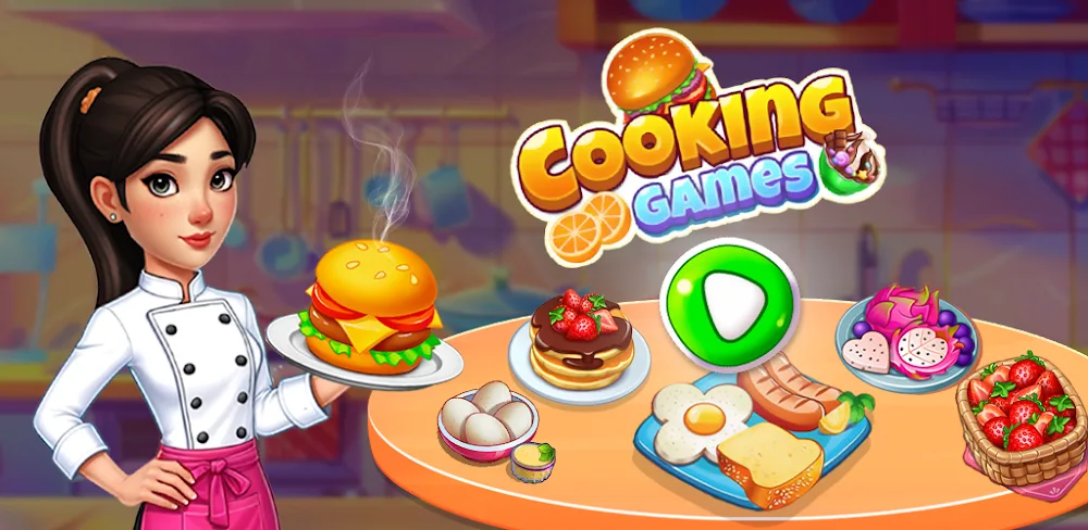 Kitchen Set Chef Cooking Games