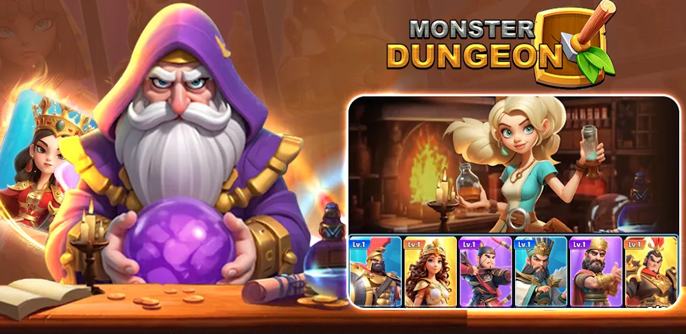 Monster Dungeon: Card RPG Game