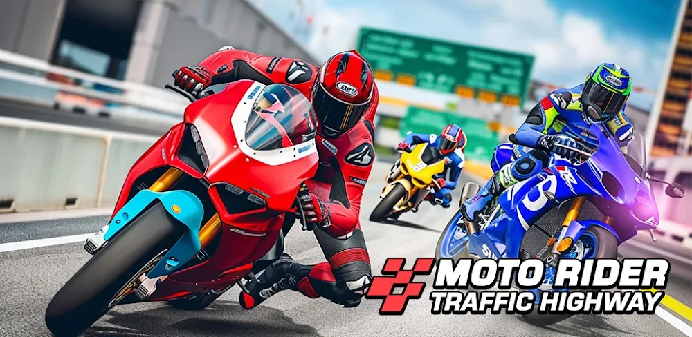 Moto Rider: Traffic Highway