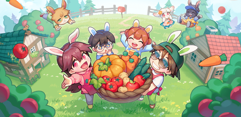 Rabbit Family’s Carrot Farm