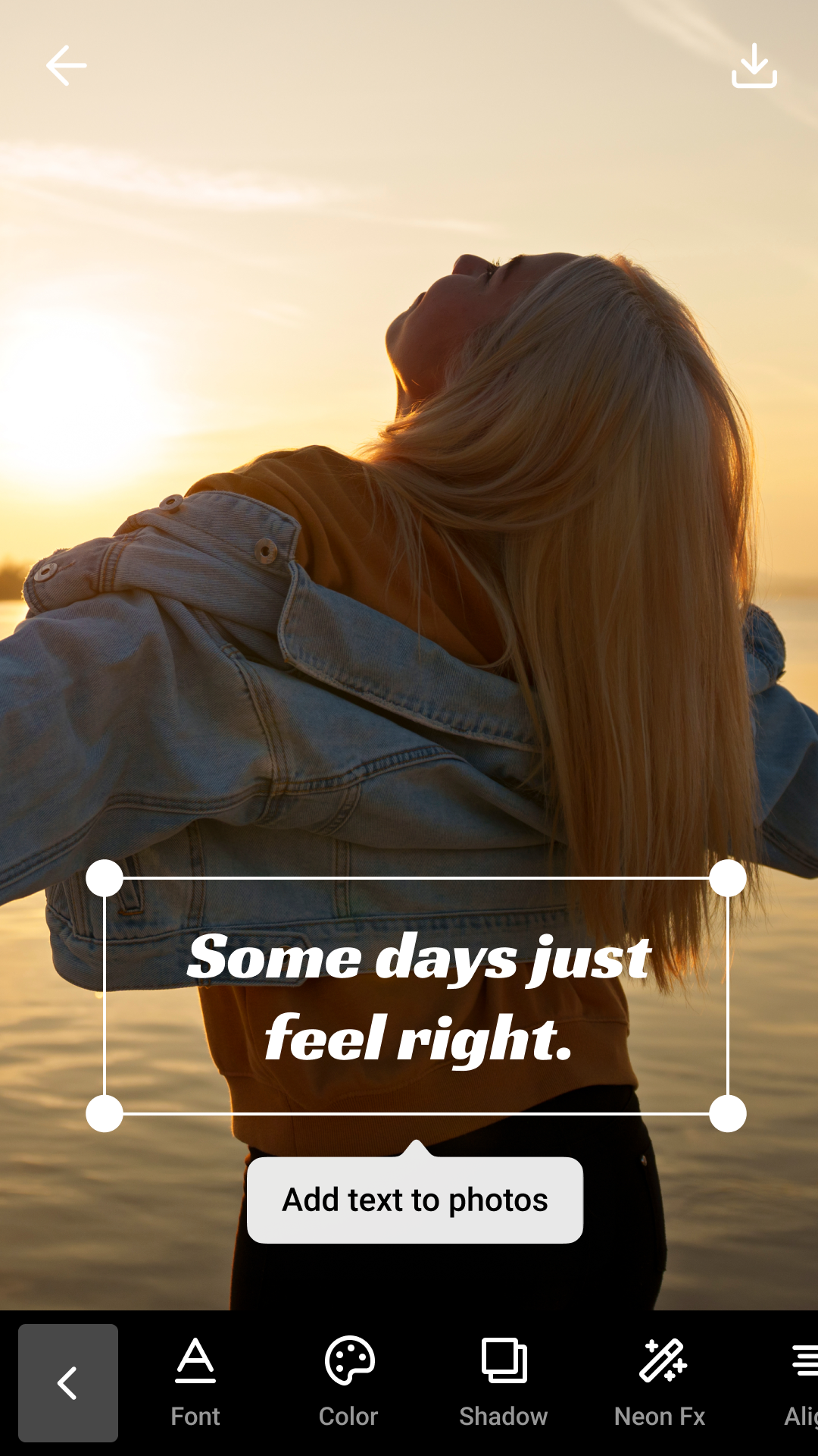 Add Text on Photo – Text Art