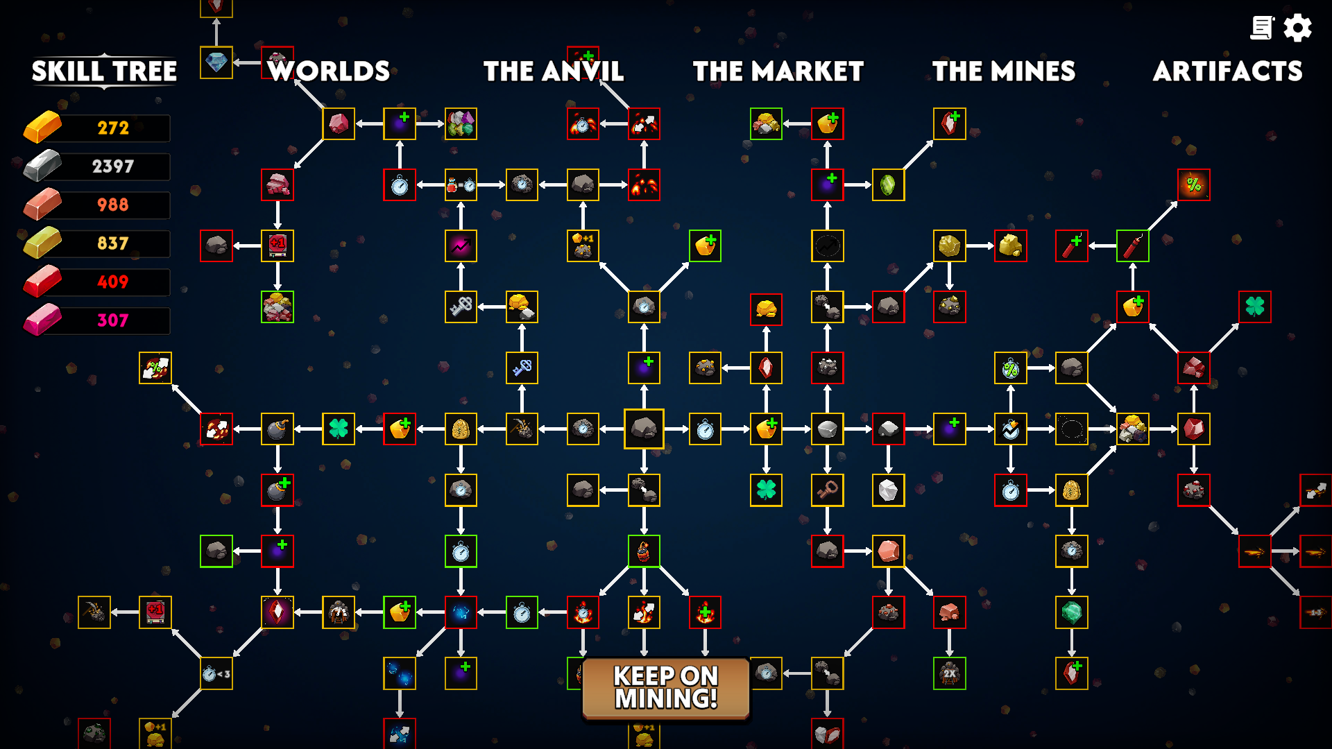 Keep on Mining! – Worlds