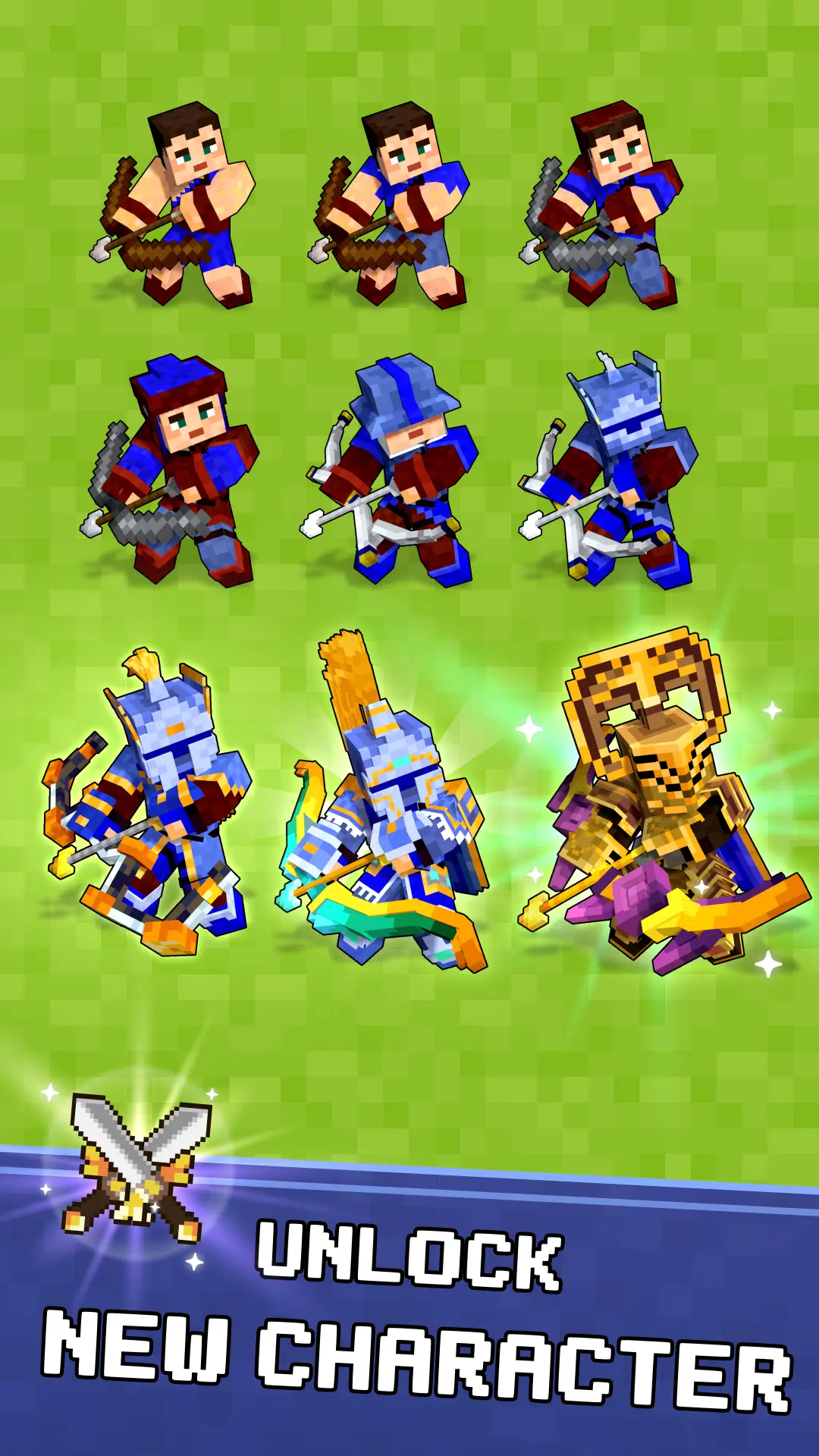 War Merge: Craft Archers