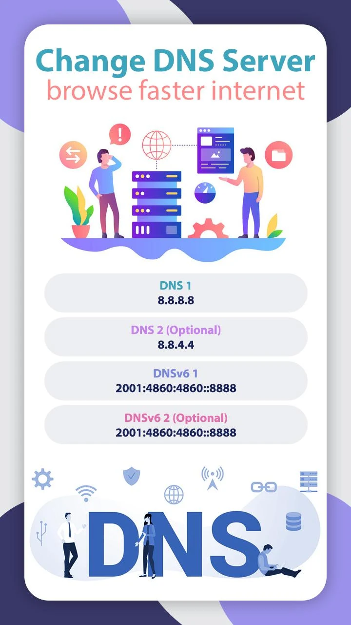 Change DNS Server, Browse Fast