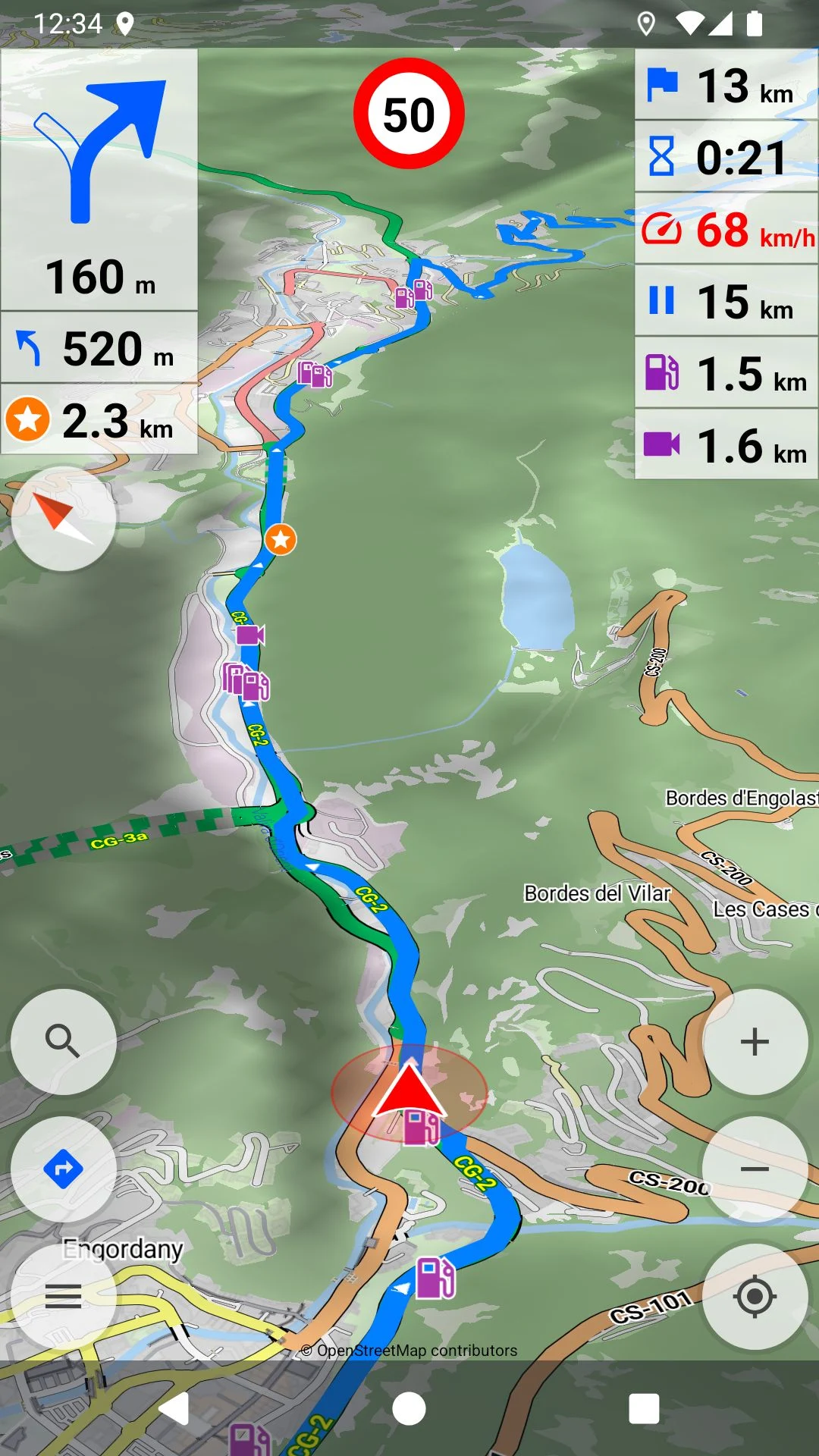 Cruiser GPS Navigation
