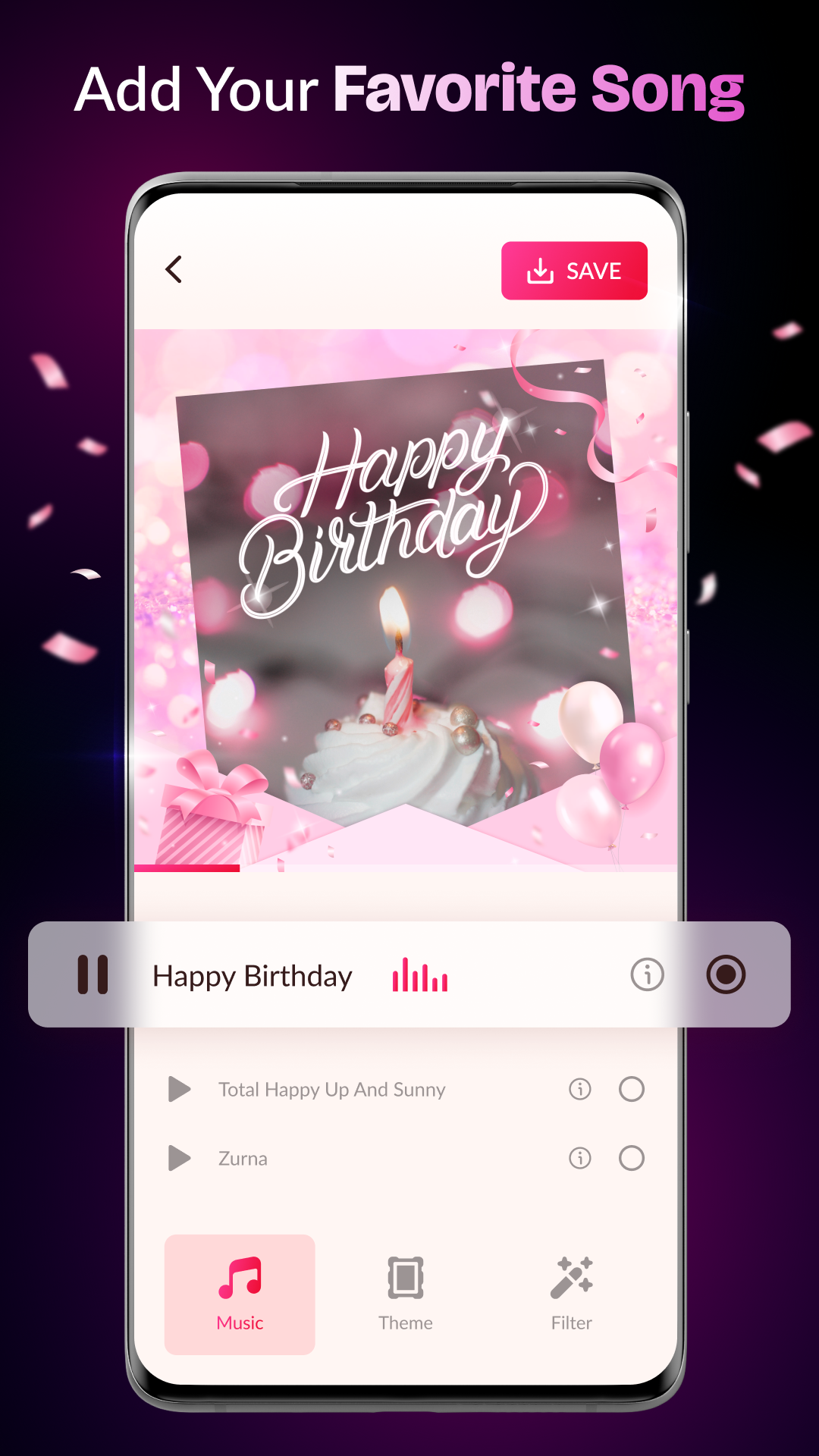 Happy Birthday Video Maker